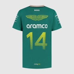 Camiseta Infantil Fernando Alonso Aston Martin F1 Team