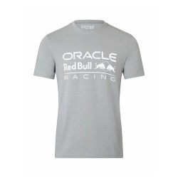 Camiseta Red Bull Racing Hombre Logo Grande Gris