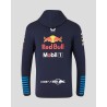 Red Bull Racing Men's Full Zip Hoodie Navy