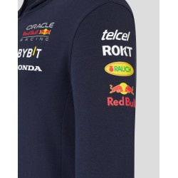 Red Bull Racing Men's Full Zip Hoodie Navy