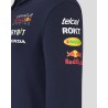 Red Bull Racing Men's Full Zip Hoodie Navy