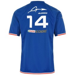 Camiseta Deportiva Alpine F1 Azul Real para Hombre