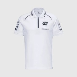 Equipo Alpha Tauri Polo Blanco