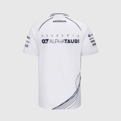 Equipo Alpha Tauri Polo Blanco