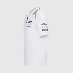 Equipo Alpha Tauri Polo Blanco