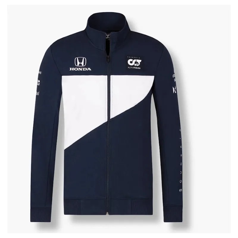 Alpha Tauri Mens Sweat Jacket Navy
