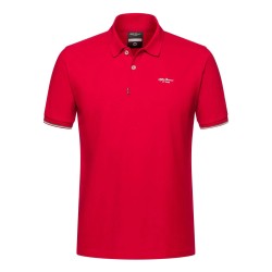 Alfa Romeo Racing F1 Small Logo Pique Polo Shirt