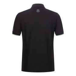Alfa Romeo Racing F1 Small Logo Pique Polo Shirt - Black