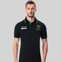 Polo Automobili Lamborghini Squadra Corse Mens Team Negro