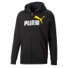 Sudadera con Cremallera Puma Negra