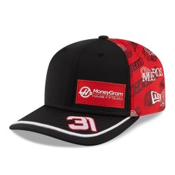 Moneygram Haas F1 Esteban Ocon Japan Race Special Black 9seventy Stretch Snap Cap