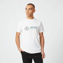 Camiseta con Logotipo Grande Mercedes-Amg F1