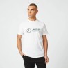 Camiseta con Logotipo Grande Mercedes-Amg F1