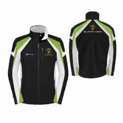 Bambino softshell Lamborghini Squadra Corse nera