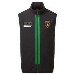 Chaleco del equipo Lamborghini Squadra Corse Negro