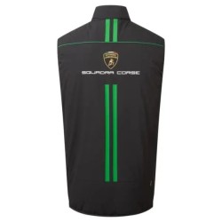 Chaleco del equipo Lamborghini Squadra Corse Negro