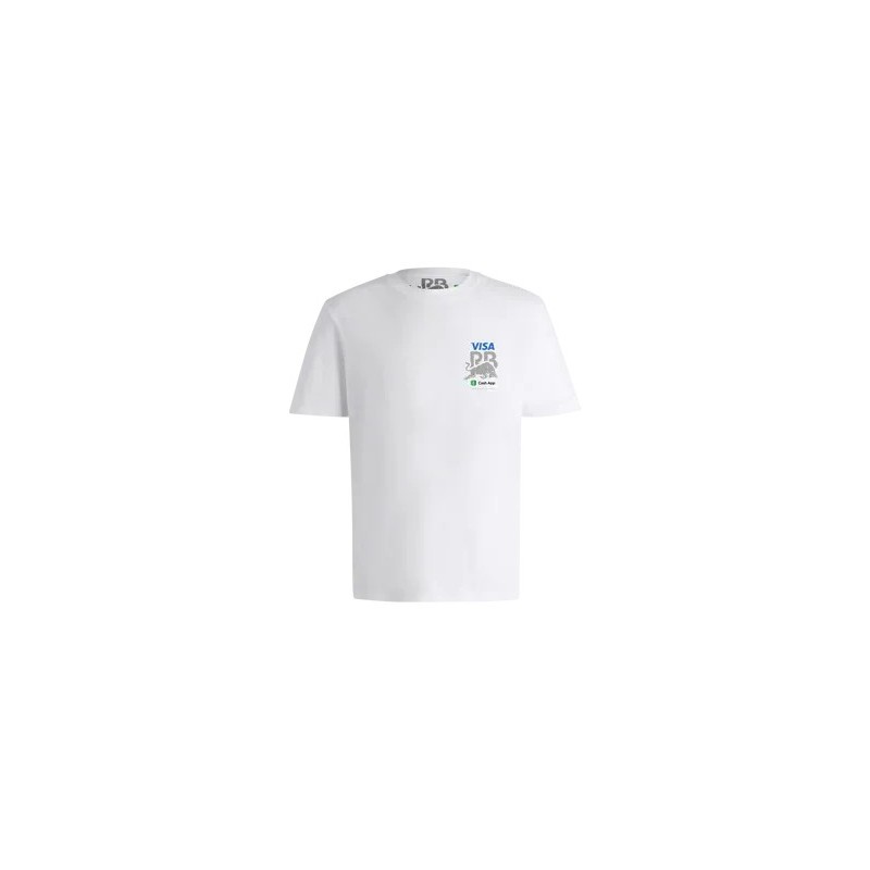 Visa Cash App RB Camiseta Hombre Blanco Visa Cash App RB Camiseta Hombre Blanco
