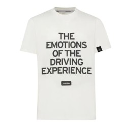 Camiseta Lamborghini Swinger Emotions Hombre Blanca