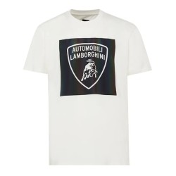 Camiseta Lamborghini Swinger Hombre Blanca