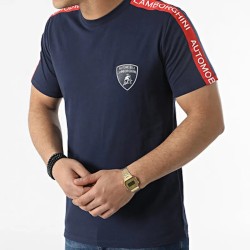 Camiseta Lamborghini Swinger Hombre Azul