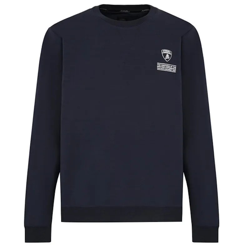 Sudadera Lamborghini Swinger Logo Hombre Negra