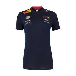 Red Bull Racing F1 Mujer Camiseta Equipo 2024 - Azul Marino