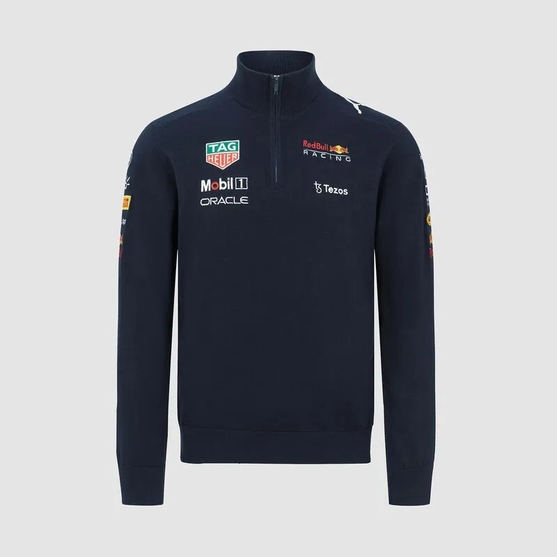 Red Bull Racing 2022 Team 1/2 Zip Sweatshirt Navy