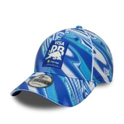 Visa Cash App RB F1 Gorra NewEra 9FORTY Azul Camuflaje