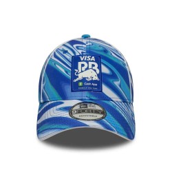 Visa Cash App RB F1 Gorra NewEra 9FORTY Azul Camuflaje
