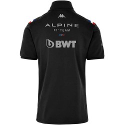 Polo Oficial Alpine F1 Equipo 2022 Negro