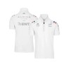 Polo Oficial Kappa Alpine F1 Blanco