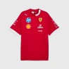 Camiseta Oversized de Pilotos Ferrari