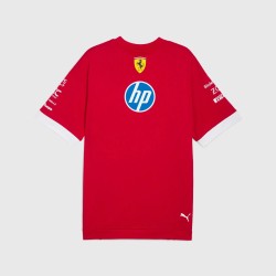 Camiseta Oversized de Pilotos Ferrari