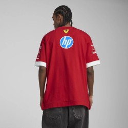 Camiseta Oversized de Pilotos Ferrari