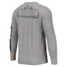 McLaren Mens Car Outlined LS Tee Heather Grey