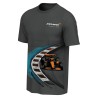 McLaren Men's On The Track SS Tee Charcoal
