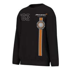 McLaren Men's Race Life Style Fleece Crew Black