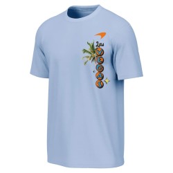 McLaren Mens Las Vegas SS Silicone Washed Tee Hydr