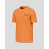 McLaren Hombre All Cities SS Silicona Lavada Camiseta - Naranja Quemada