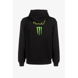 Vr46 Monster Mens Dual Hoodie Black