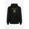 Vr46 Monster Mens Dual Hoodie Black