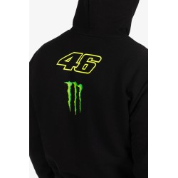 Vr46 Monster Mens Dual Hoodie Black