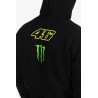 Vr46 Monster Mens Dual Hoodie Black