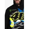 Vr46 Monster Mens Dual Hoodie Black