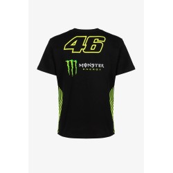 Vr46 Mens Monster Dual T-Shirt Black