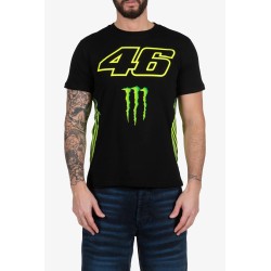 Vr46 Mens Monster Dual T-Shirt Black
