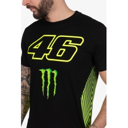 Vr46 Mens Monster Dual T-Shirt Black