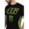 Vr46 Mens Monster Dual T-Shirt Black