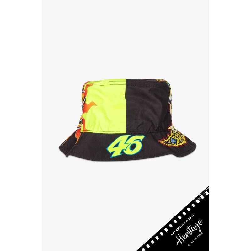 Vr46 Heritage Bucket Hat Cap Multicolor