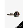 Vr46 Heritage 3d Metal Keyring Multicolor